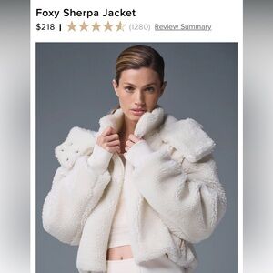Alo Foxy Sherpa ivory small